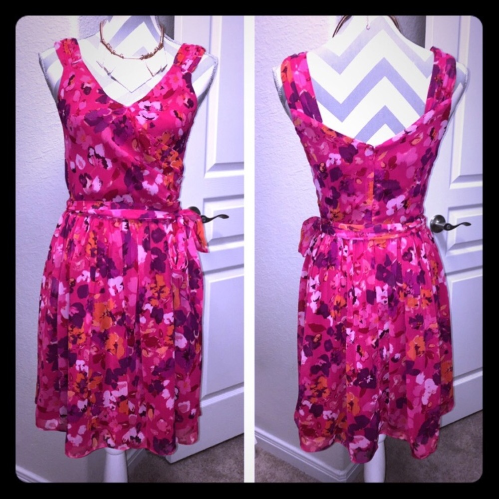 Express floral dress